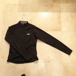 The North Face Black Half-Zip Fleece Pullover
